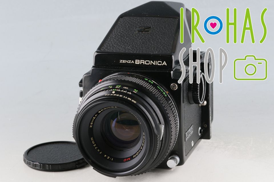Zenza Bronica ETR S Zenzanon MC 75 mm F 2.8 Lens 61801 E 1