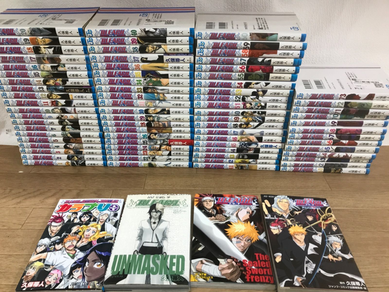 ☆② BLEACH ブリーチ 1~74巻 全巻＋関連書籍4冊 計78冊 コミック