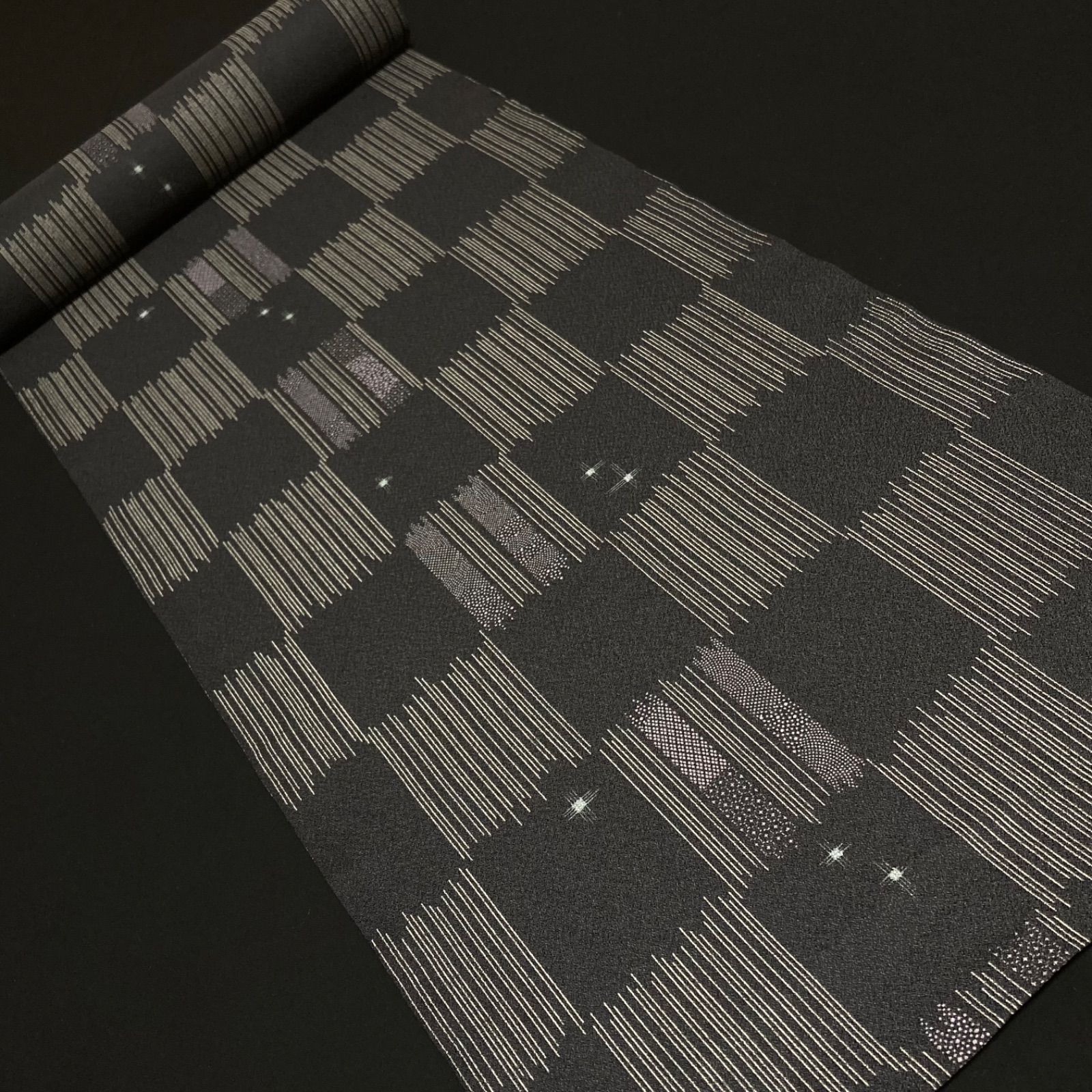 125◾️割と なポリエステル化繊着尺反物5点◾️