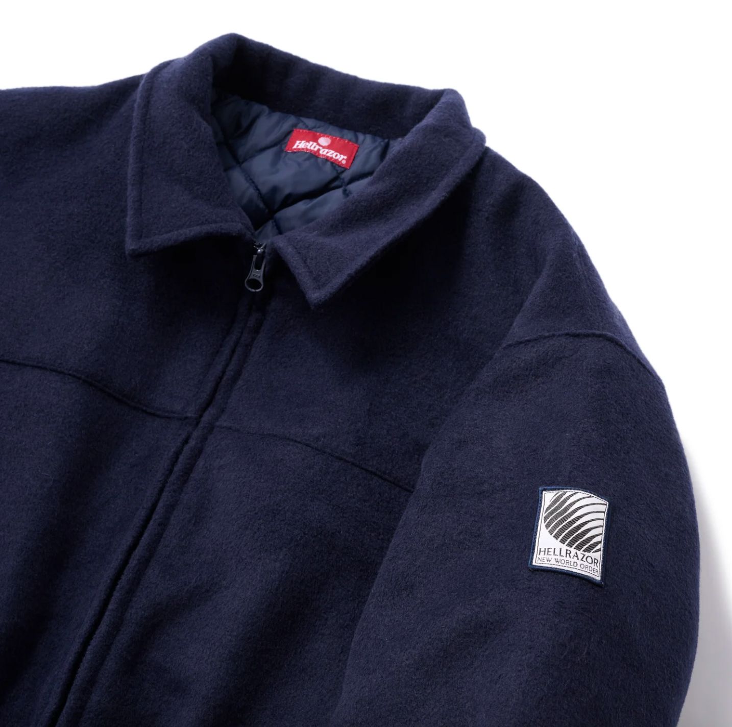20%OFF!!】HELLRAZOR WOOL DONKEY JACKET - NAVY(ヘルレイザー 