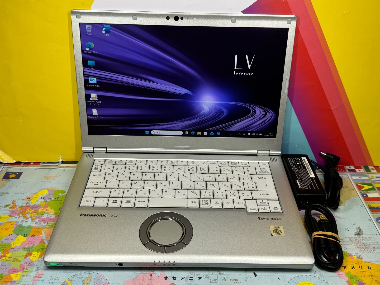 16GB・LTE 14型 レッツノート CF-LV9 Office2024 軽量 - メルカリ