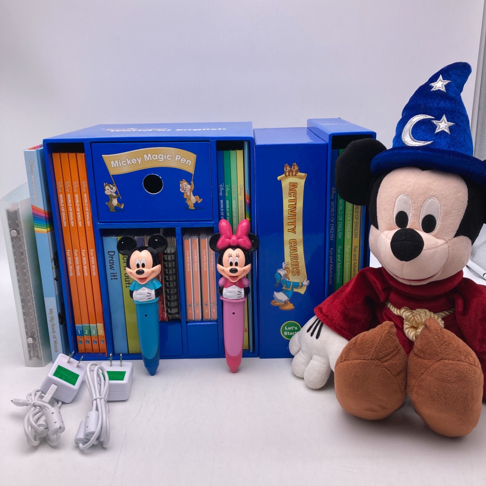 ミッキーマジックペンセット＆アドベンチャー　ディスニー英語システム　501223 ミッキーマジックペンアドベンチャーセット DWE ディズニー英語
