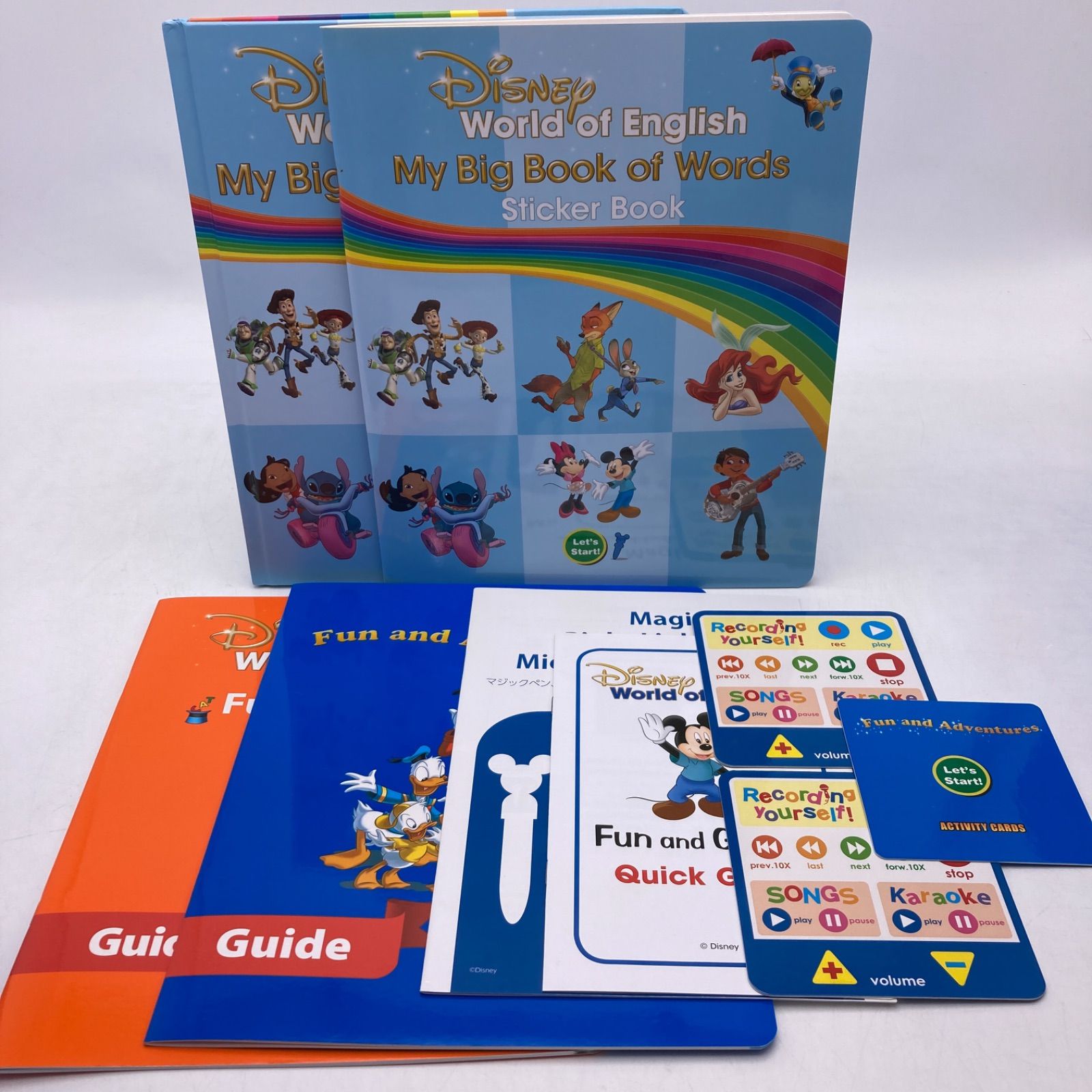 ミッキーマジックペンセット＆アドベンチャー　ディスニー英語システム　501823 ミッキーマジックペンアドベンチャーセット DWE ディズニー英語