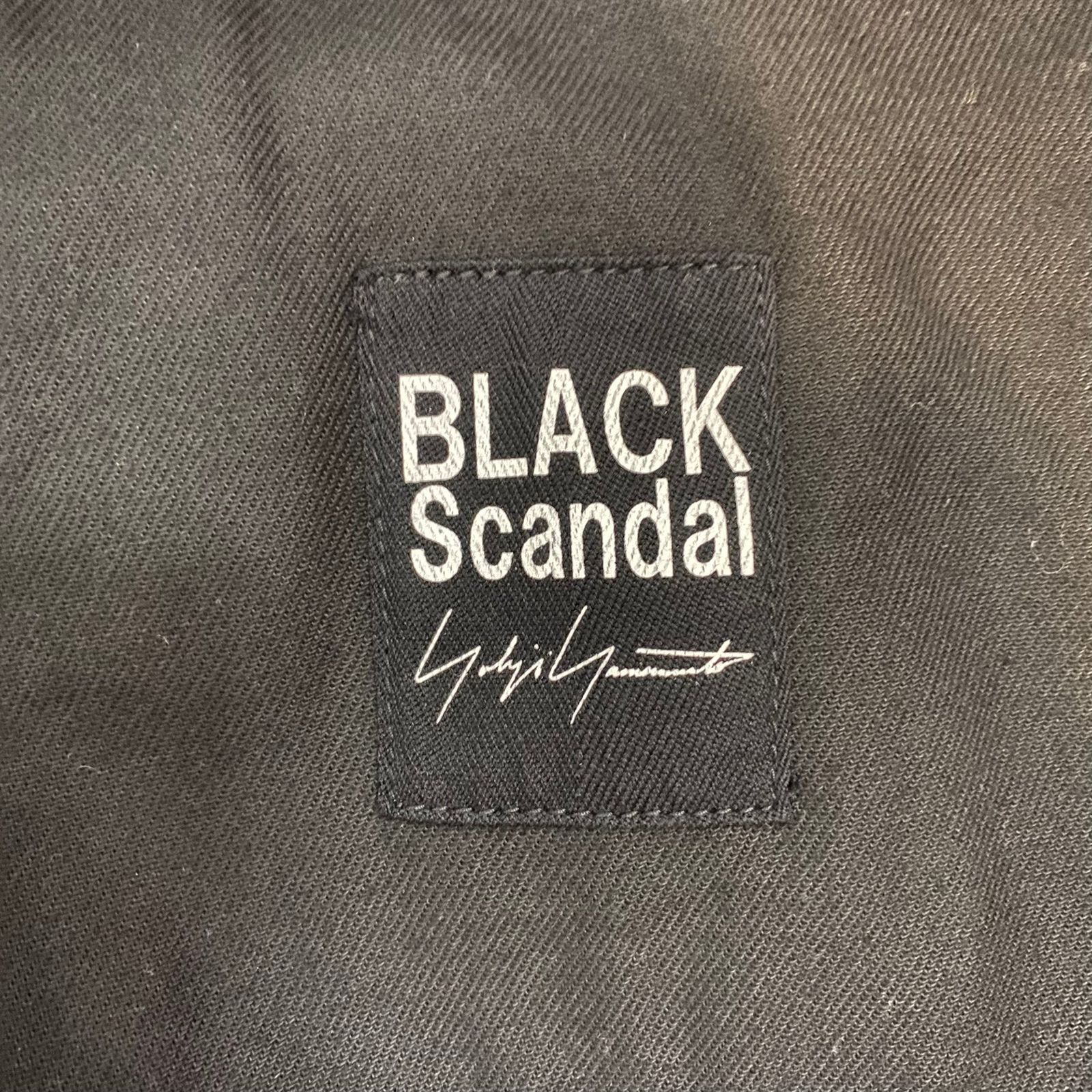 ヨウジ ヤマモト Yohji Yamamoto BLACK Scandal KATSURAGI R-SINGLE F