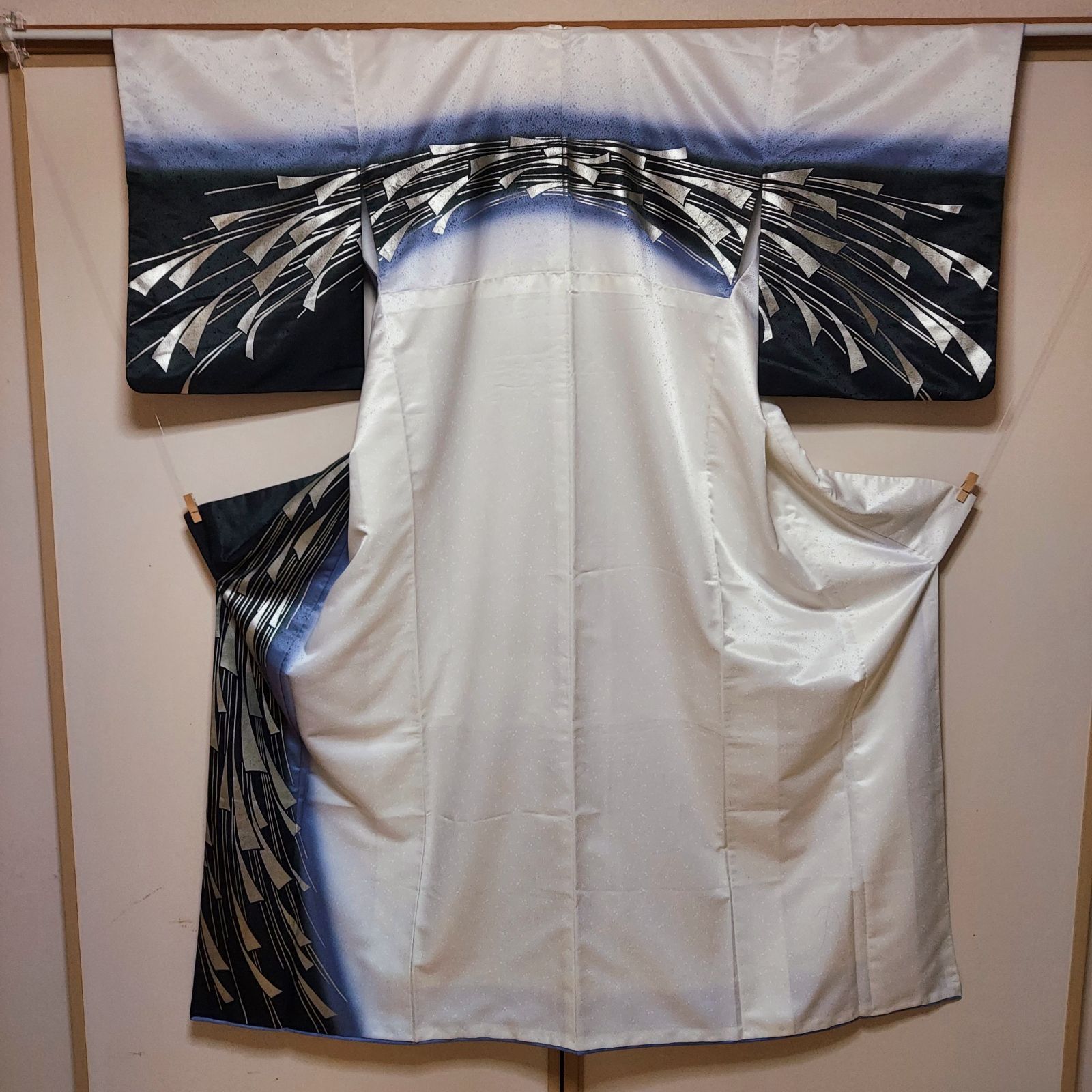 ポリエステル着物専門店in.style◆舞台衣裳◆付下訪問着◆着物◆踊り◆袷◆広衿◆裄66cm◆丈160.5cm