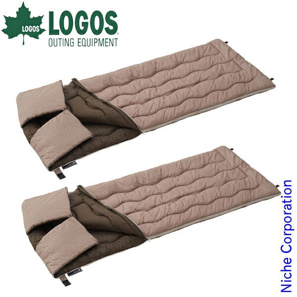 ロゴス 抗菌防臭 丸洗いウォーマーシュラフ -6 2点セット