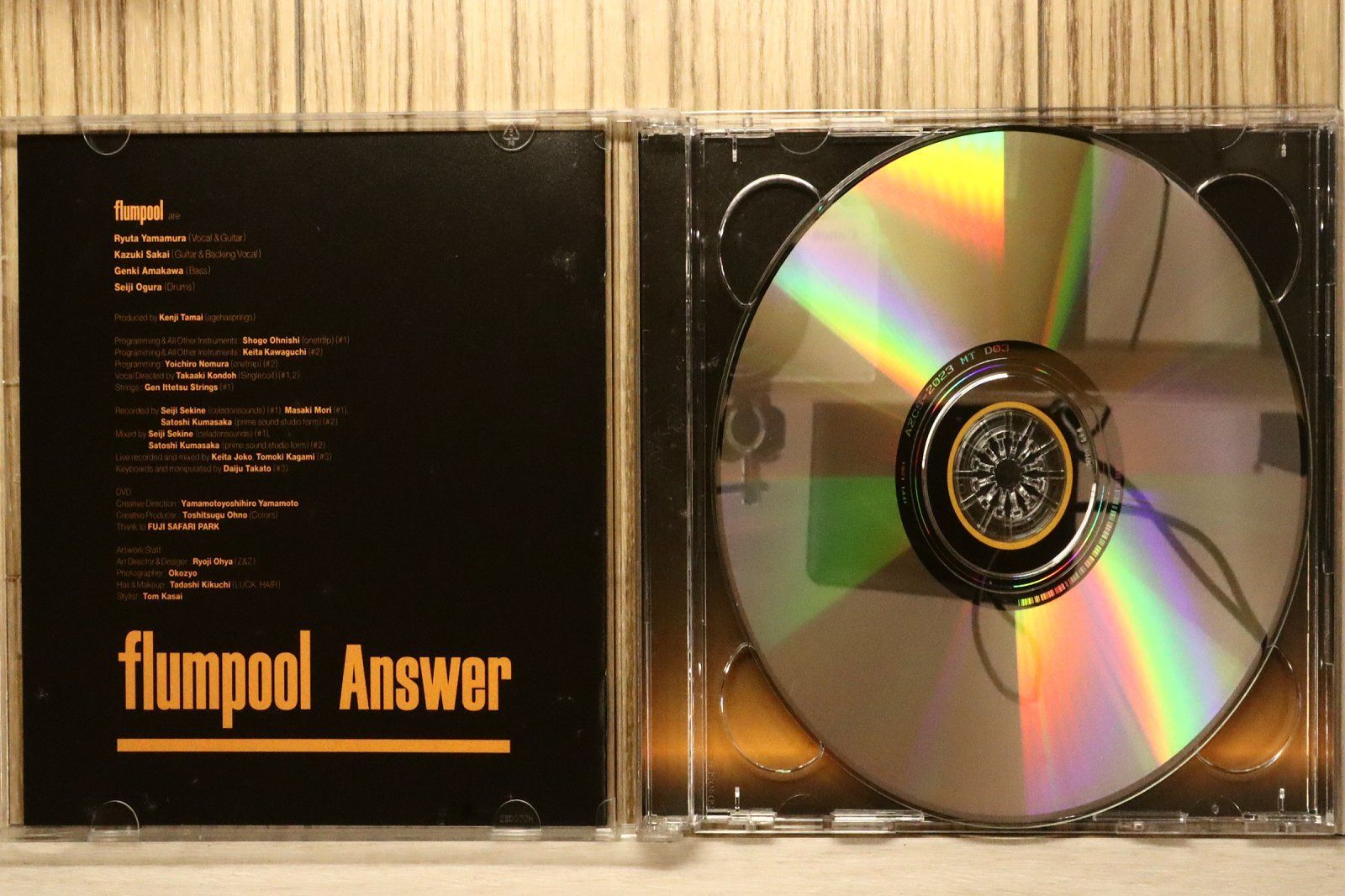 国内盤CD☆フランプール/flumpool□ Answer 【AZZS10/4562256121145