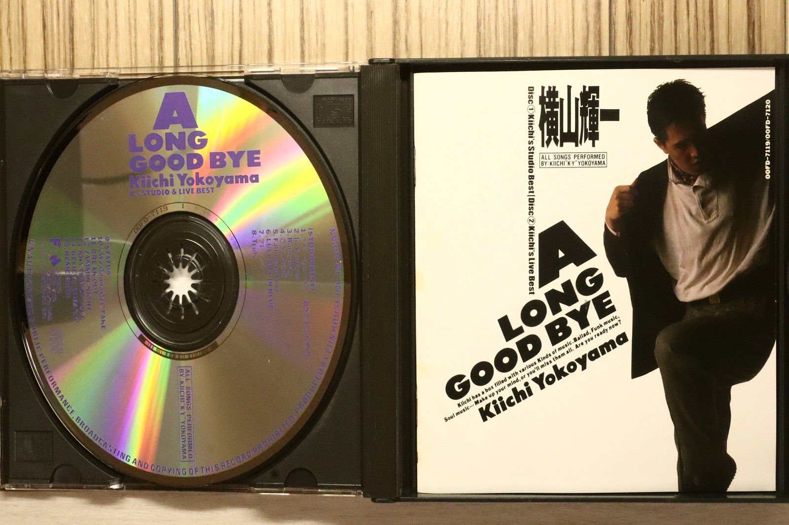 国内盤CD☆横山輝一/Kiichi Yokoyama□ A LONG GOOD－BYE