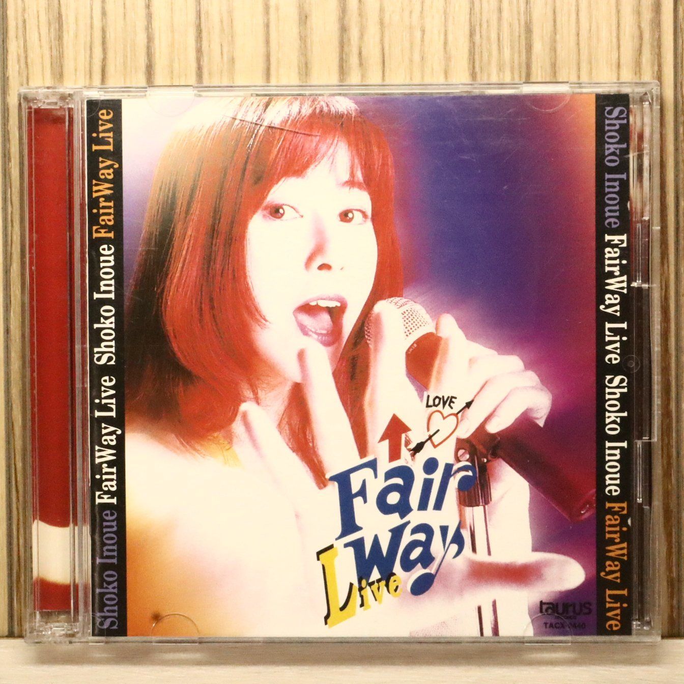 国内盤CD☆井上昌己/Shoko Inoue□ Fair Way Live 【TACX2440