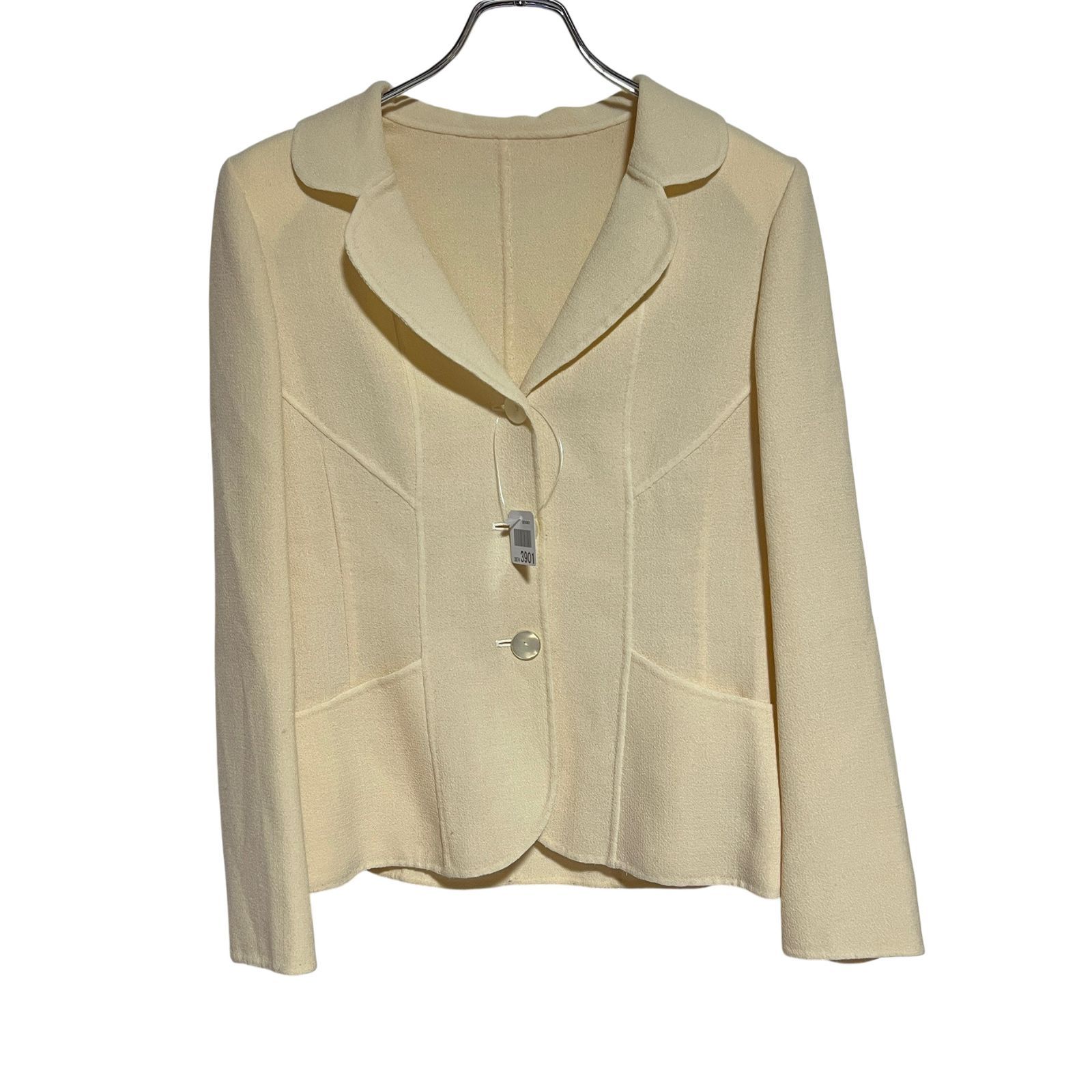 HANAE MORI】ハナエモリ·革テーラードジャケット ZM1629 HANAE MORI 