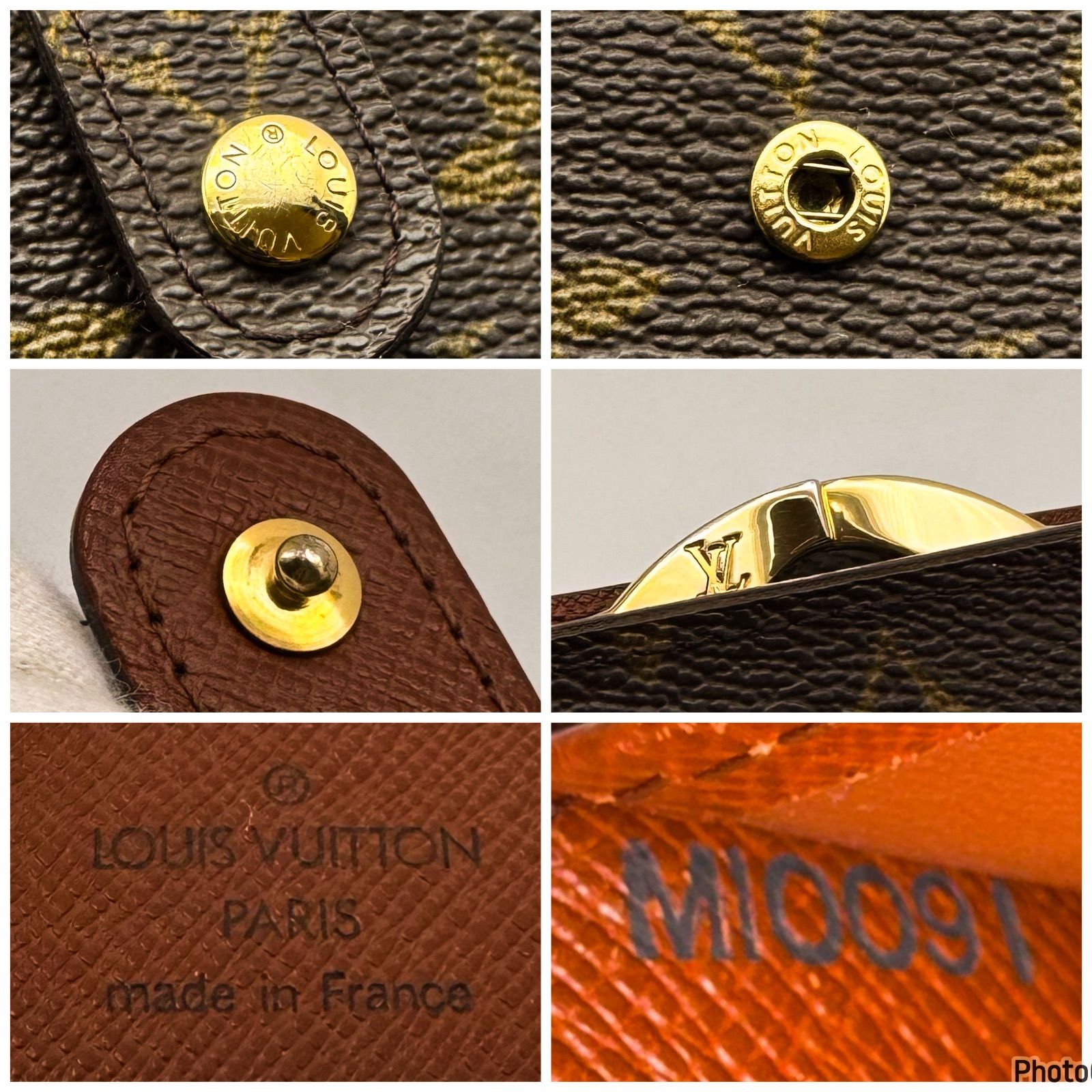 ルイヴィトン✨モノグラム✨ヴィエノワ✨がま口✨二つ折り財布181