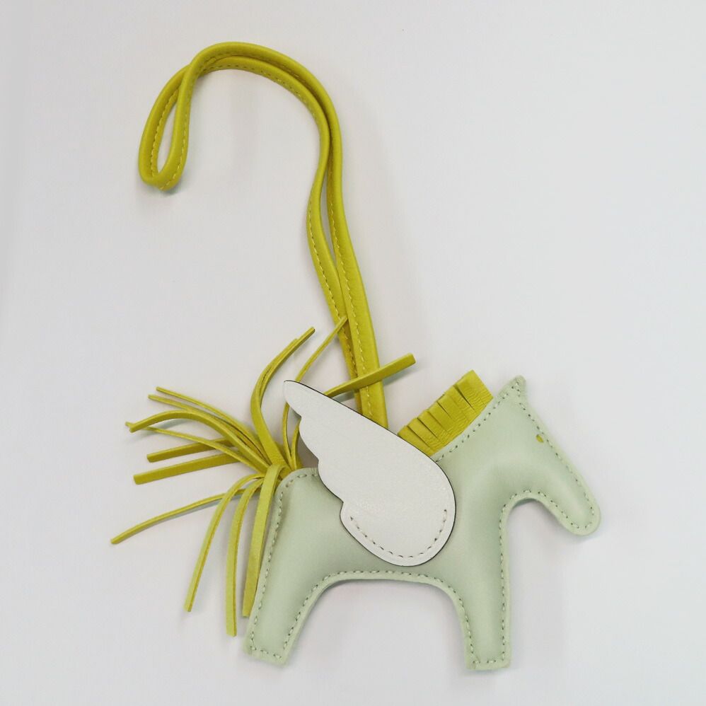 名古屋】エルメス ロデオ ペガサスPM ヴェールフィズ/ライム/ホワイト