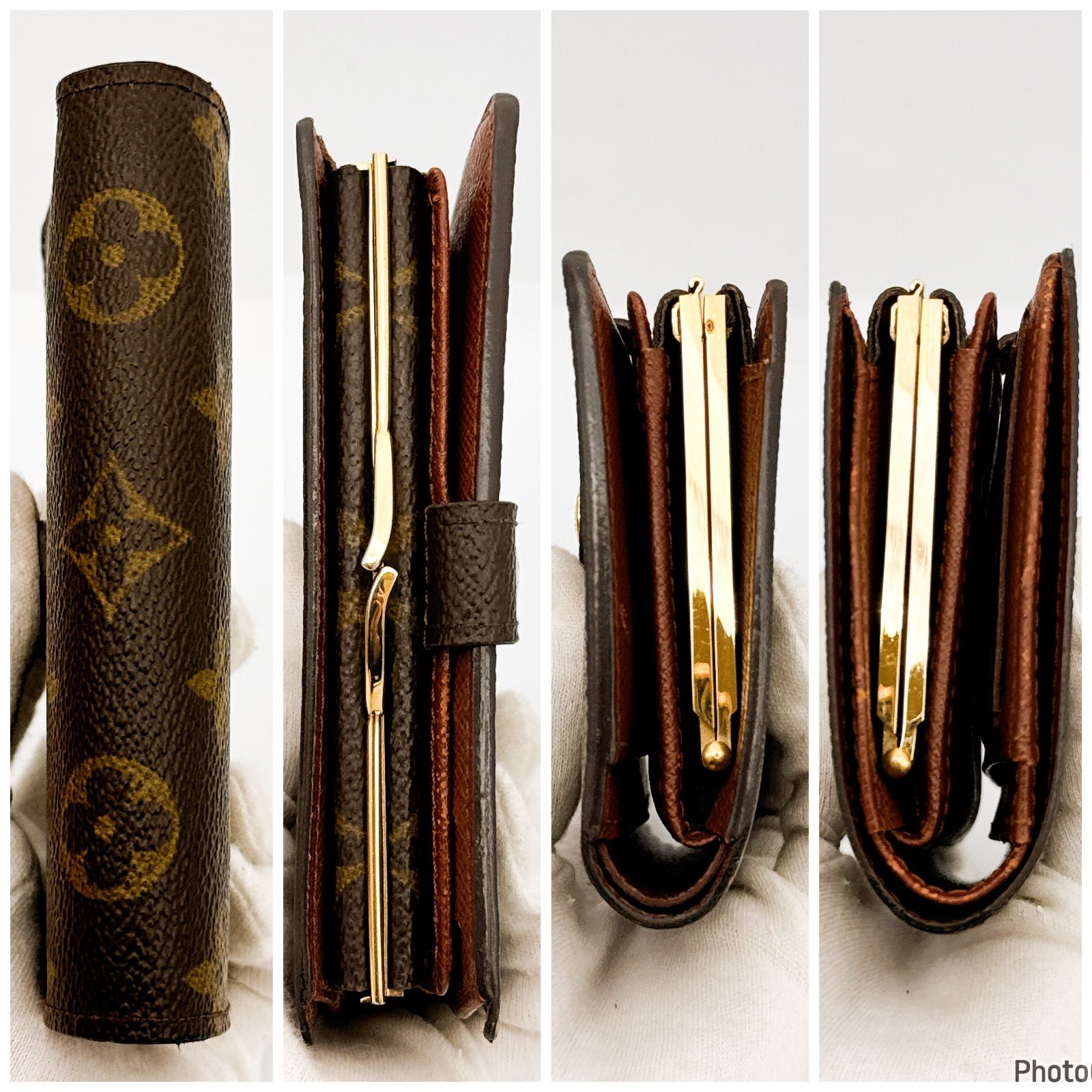 ルイヴィトン✨モノグラム✨ヴィエノワ✨がま口✨二つ折り財布181 ルイヴィトン✨モノグラム✨ヴィエノワ✨がま口✨二つ折り財布181