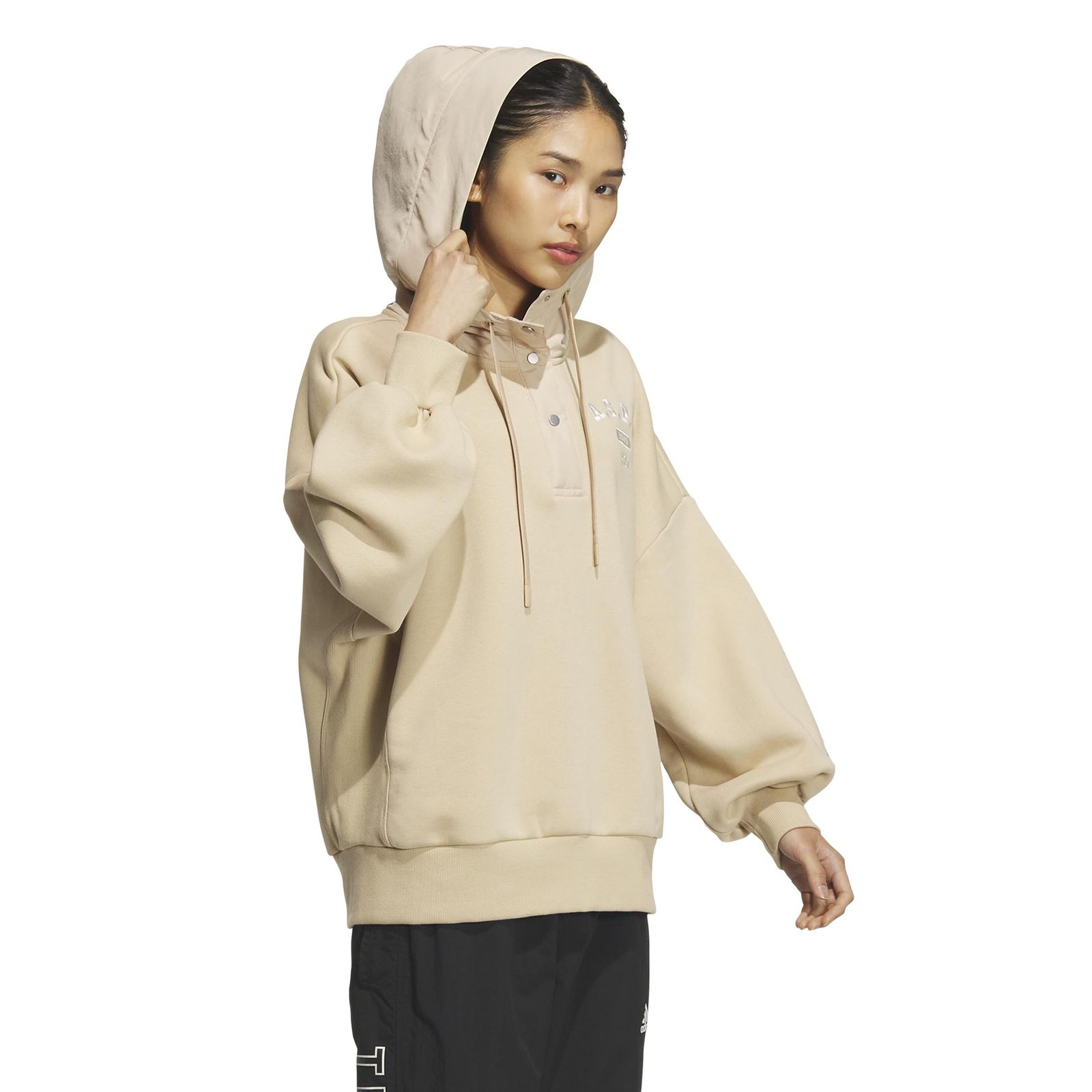 アディダス] スウェット パーカー カレッジ ルーズフィット フリース