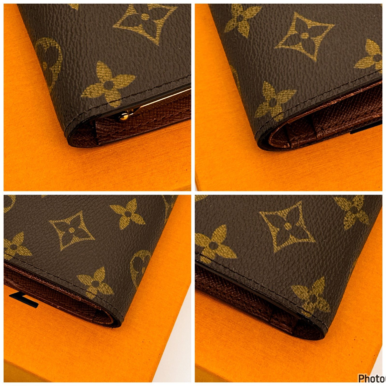 ルイヴィトン✨モノグラム✨ヴィエノワ✨がま口✨二つ折り財布181