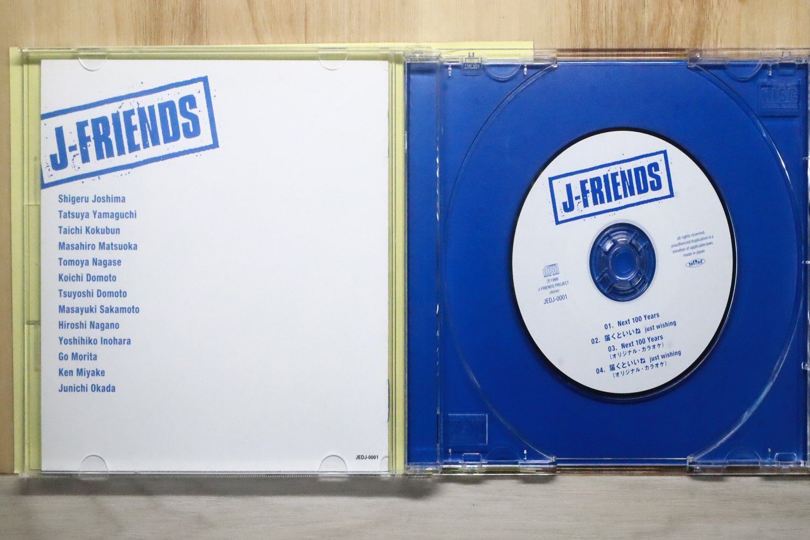 国内盤CD☆Jフレンズ/J-Friends□ Next 100 Years 【RZBD45152