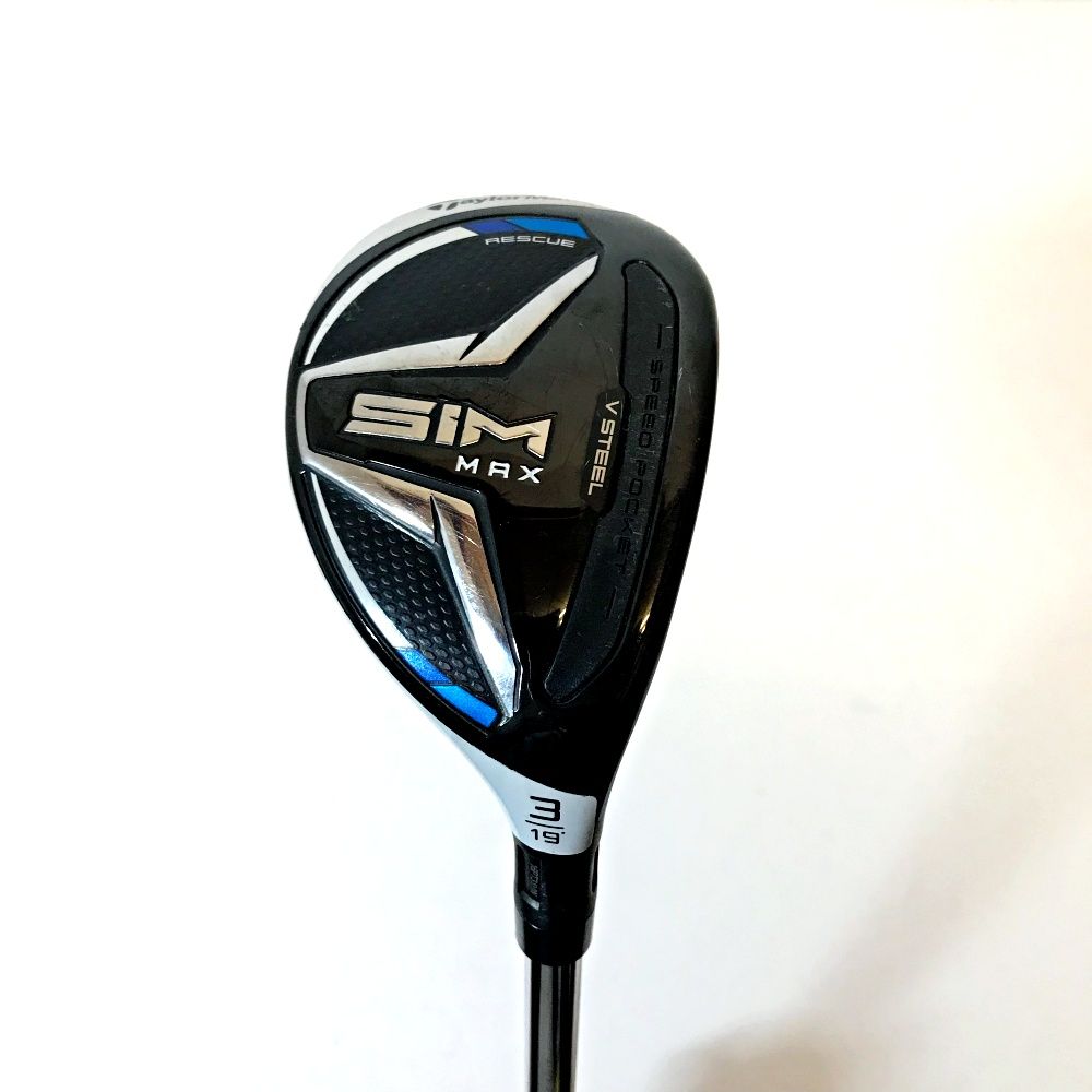 TaylorMade テーラーメイド ユーティリティー SIM MAX RESCUE 3 U 19° 2020 KBS 85 FLEX S シャフト長 in 約39 inch 427
