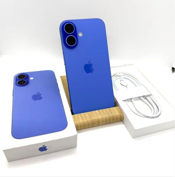 Sランク]SIMフリー iPhone 16 128GB ウルトラマリン スマホ本体 電池
