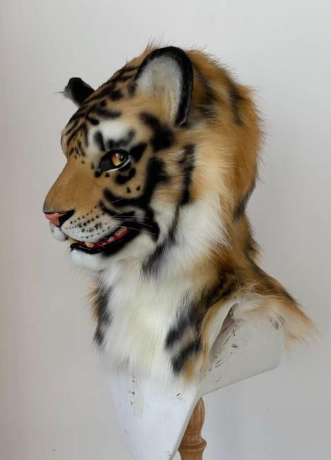 着ぐるみヘッド 虎 NO 447 リアルスタイル 全頭ヘッド ケモノ ファースーツ ぬいぐるみ コスプレ コスチューム kigurumi