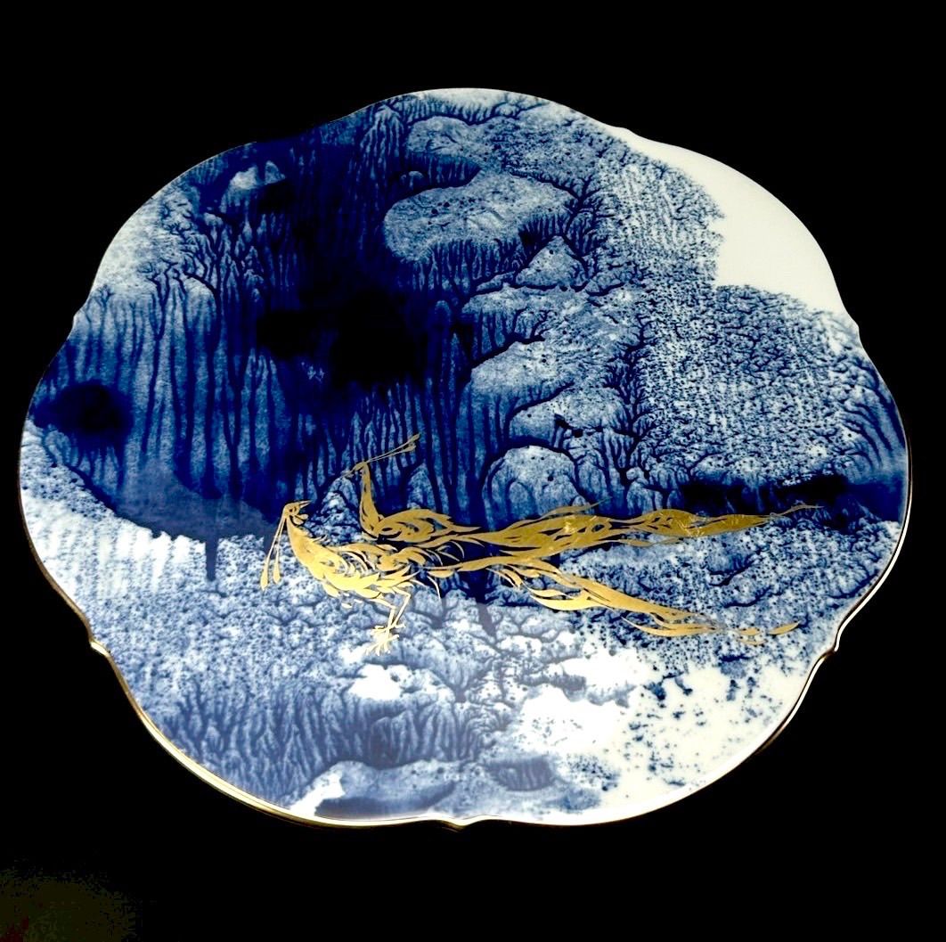 幽玄 Meissen マイセン イヤー 千支プレート洋食器