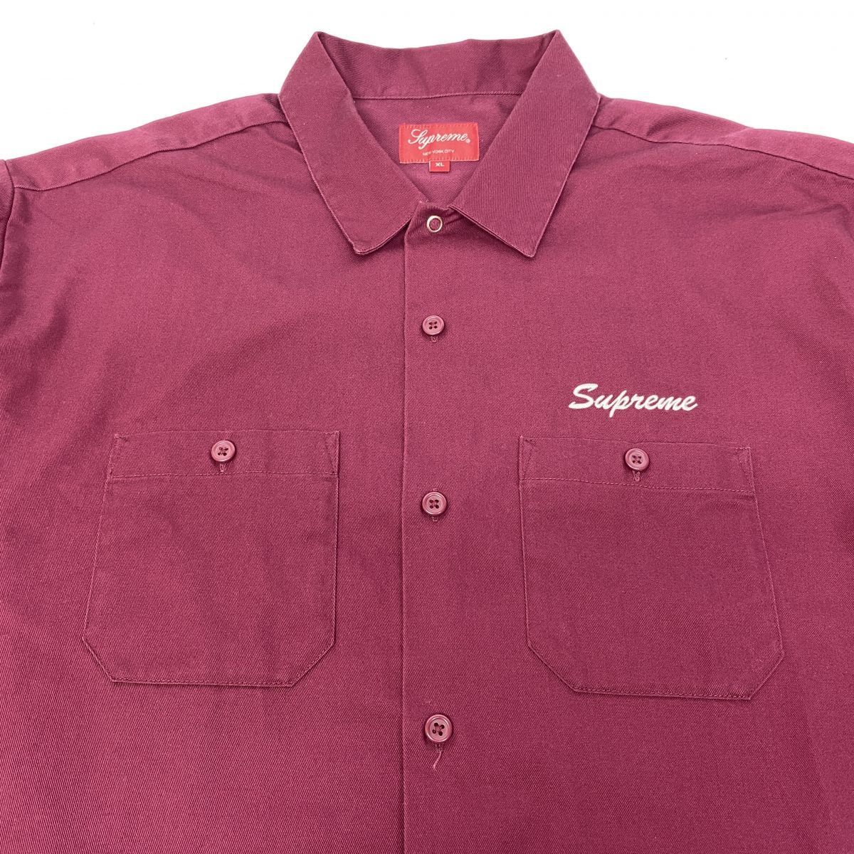 SUPREME シュプリーム Thermal Work Shirt サーマルワークシャツ
