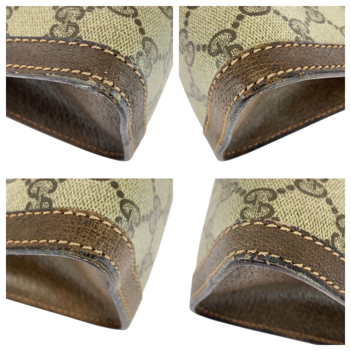 GUCCI グッチ シェリーライン オールドグッチ ブラウン ベージュ GG