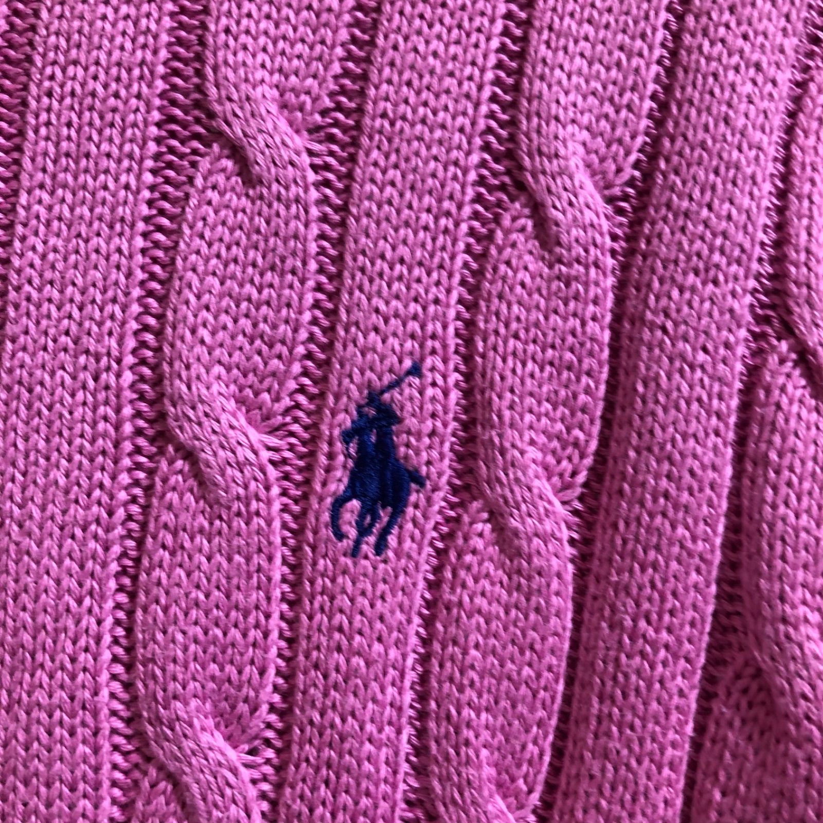 1059 POLO RALPH LAUREN セーター ピンク M ポロラルフローレン ニット