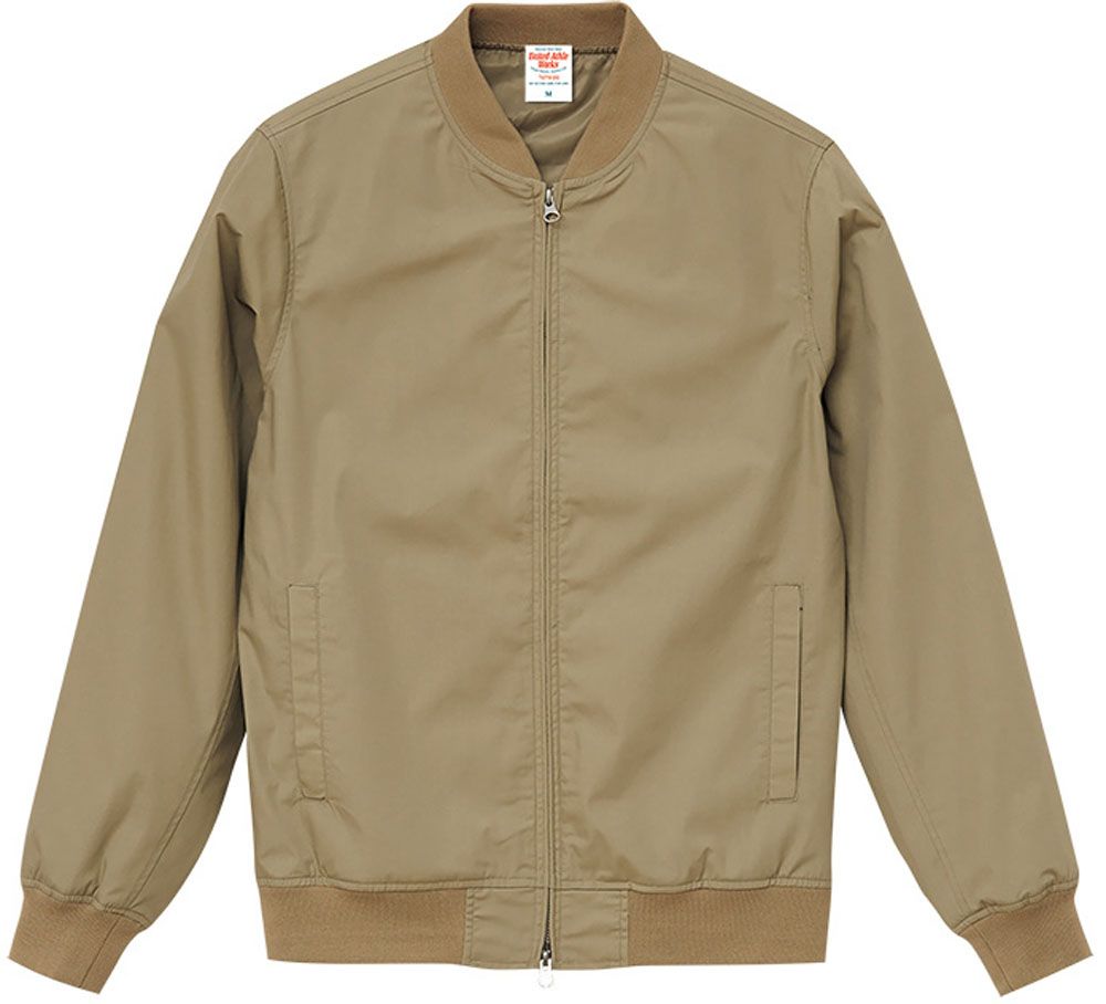 ユナイテッドアスレ UnitedAthle T/Cスタジアムジャケット  707901X 44 ベージュ