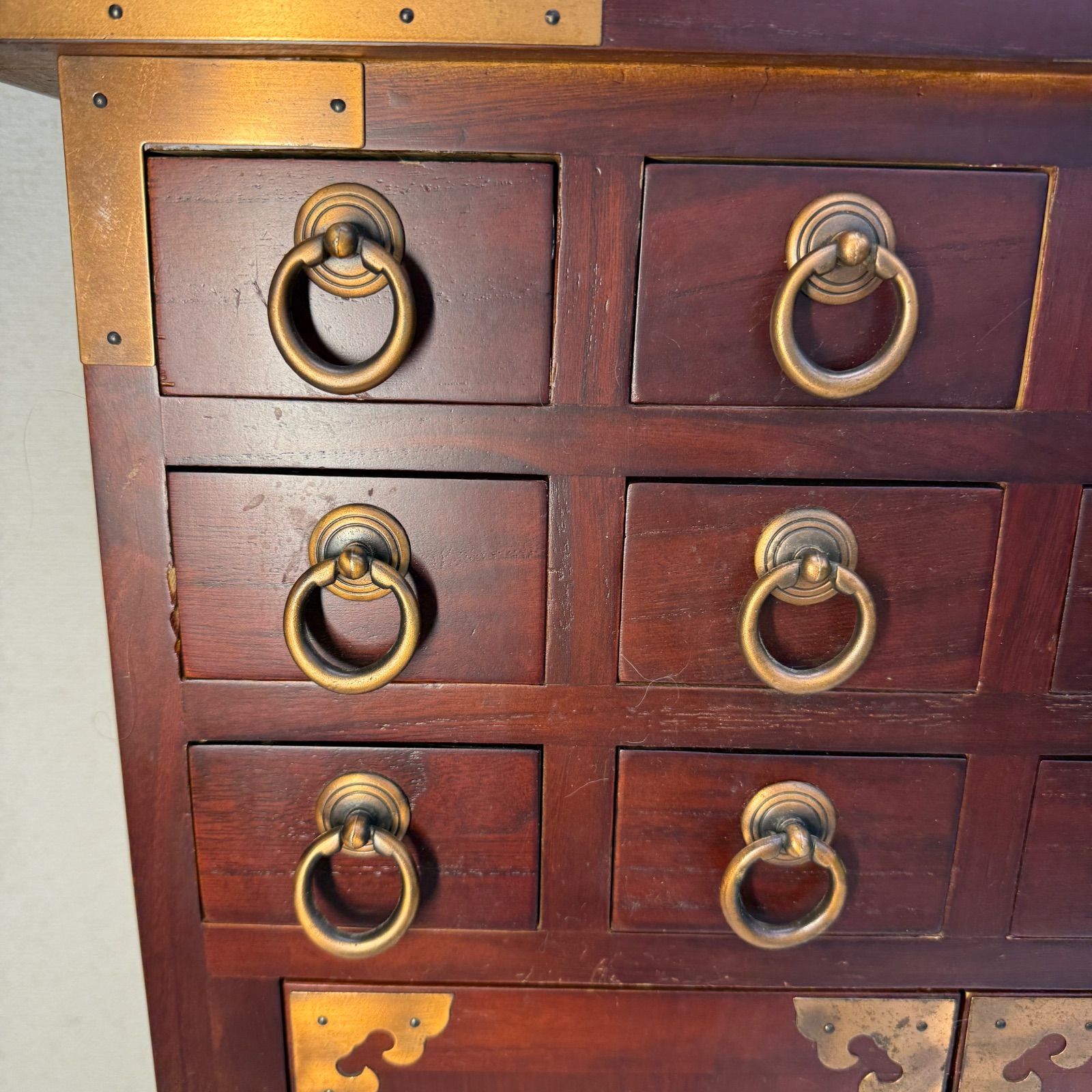 ☆薬箪笥 アンティーク家具☆李朝薬箪笥 韓国 伝統工芸 - メルカリ