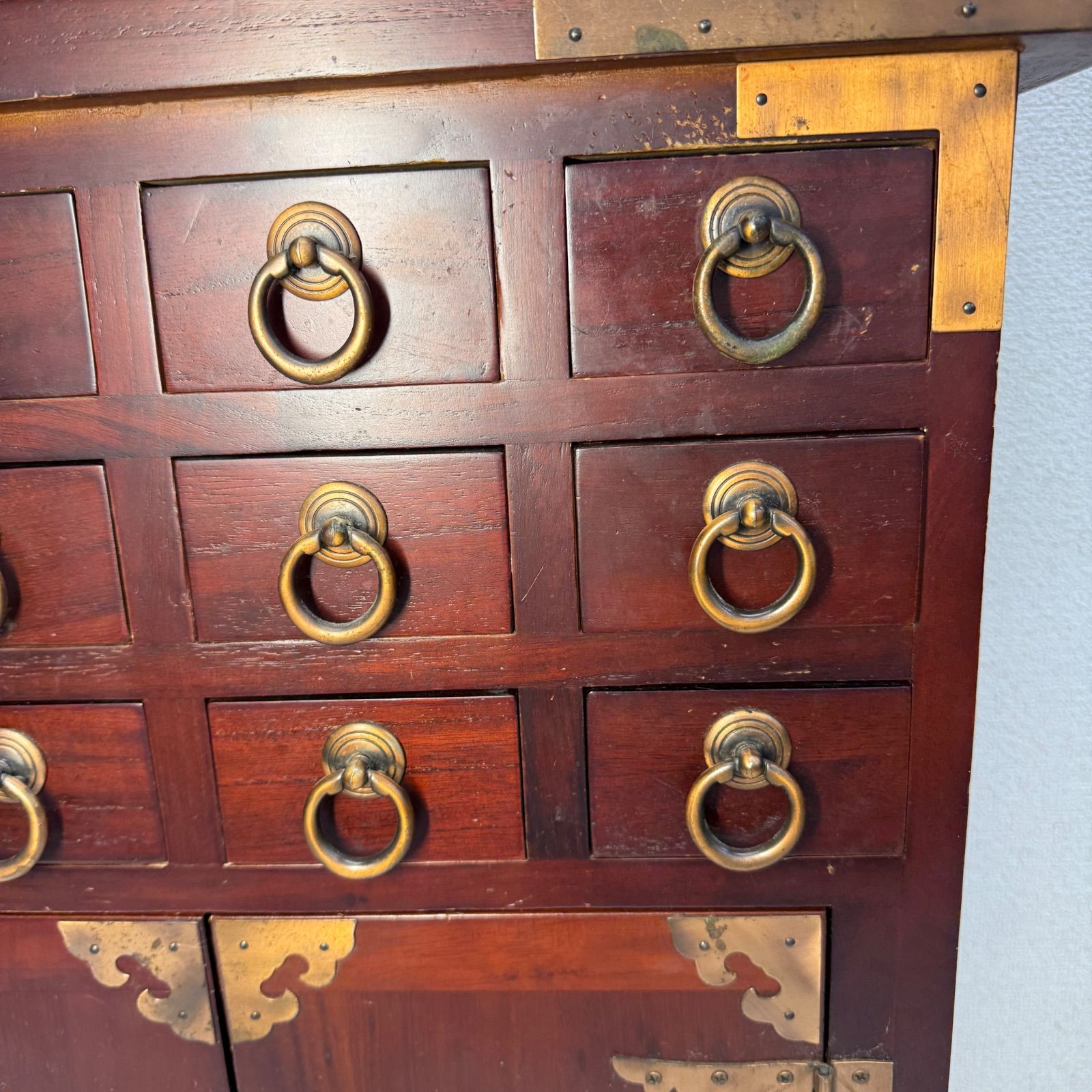 ☆薬箪笥 アンティーク家具☆李朝薬箪笥 韓国 伝統工芸 - メルカリ