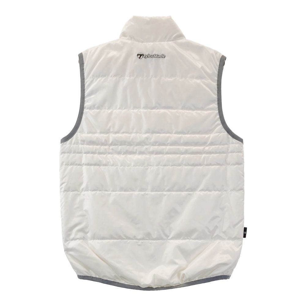 サイズ：L TAYLOR MADE テーラーメイド ダウンベスト 刺繍 ホワイト系
