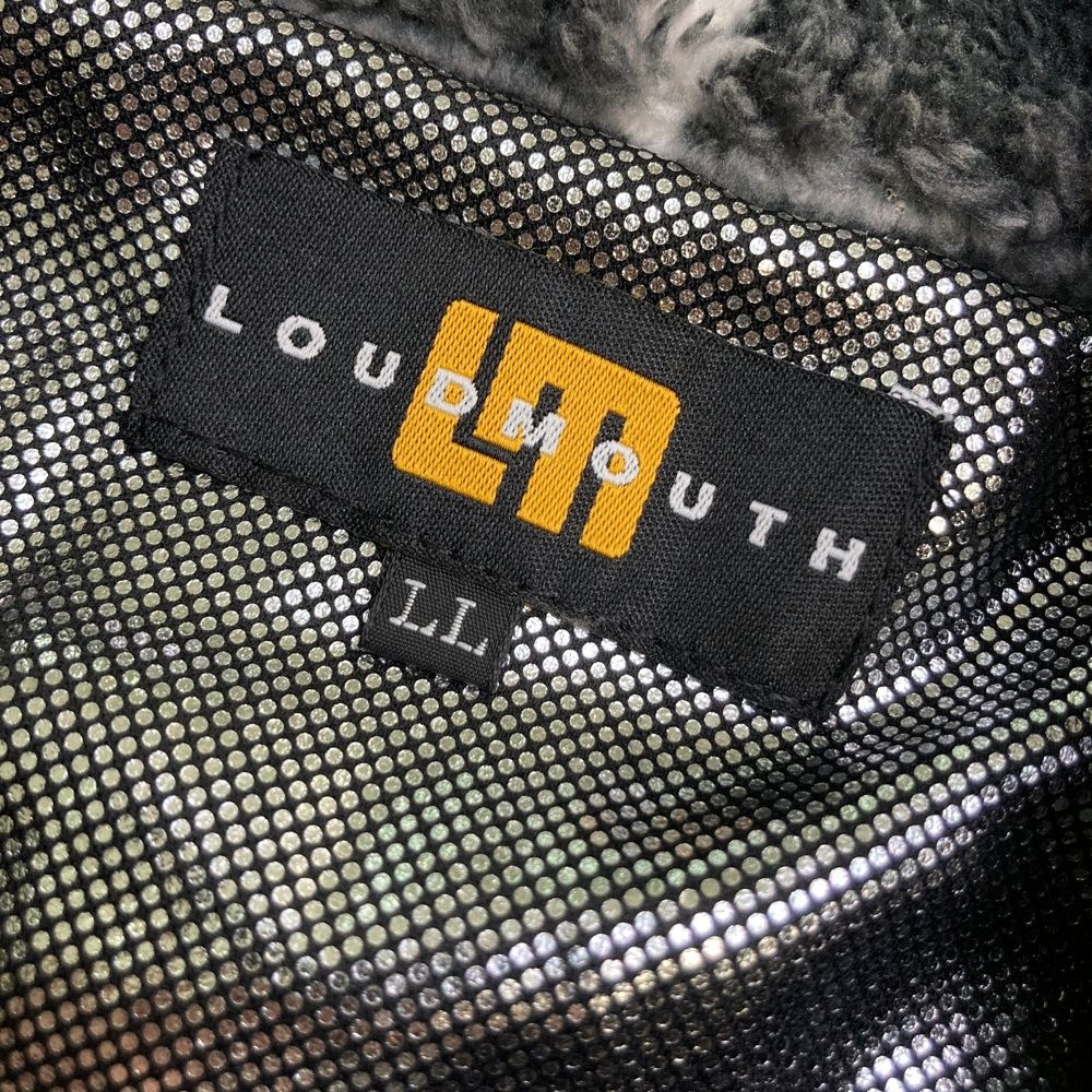 サイズ：LL LOUD MOUTH ラウドマウス ; 蓄熱 ボア 長袖ジャケット 星