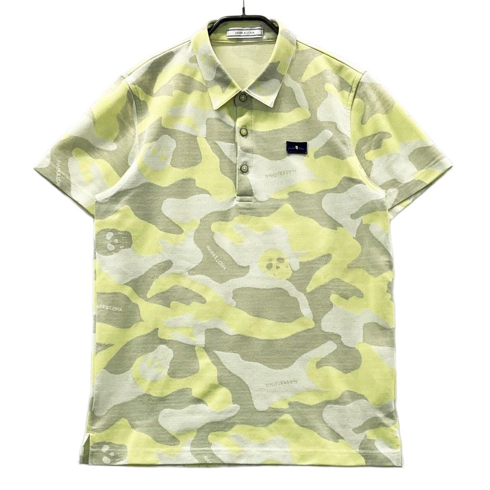 サイズ：L MARKu0026LONA マークアンドロナ 半袖ポロシャツ カモフラ