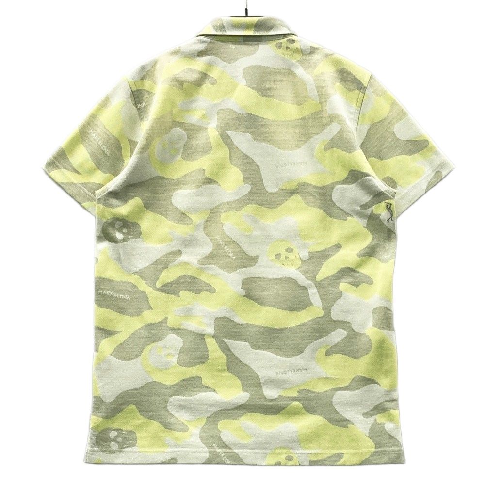 サイズ：L MARKu0026LONA マークアンドロナ 半袖ポロシャツ カモフラ