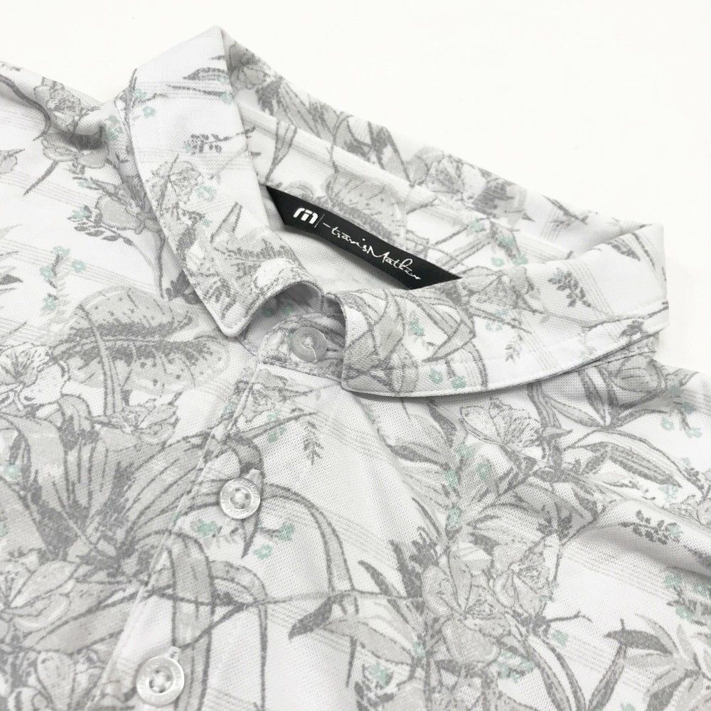 サイズ：XL TRAVIS MATHEW トラビスマシュー 半袖ポロシャツ ボーダー