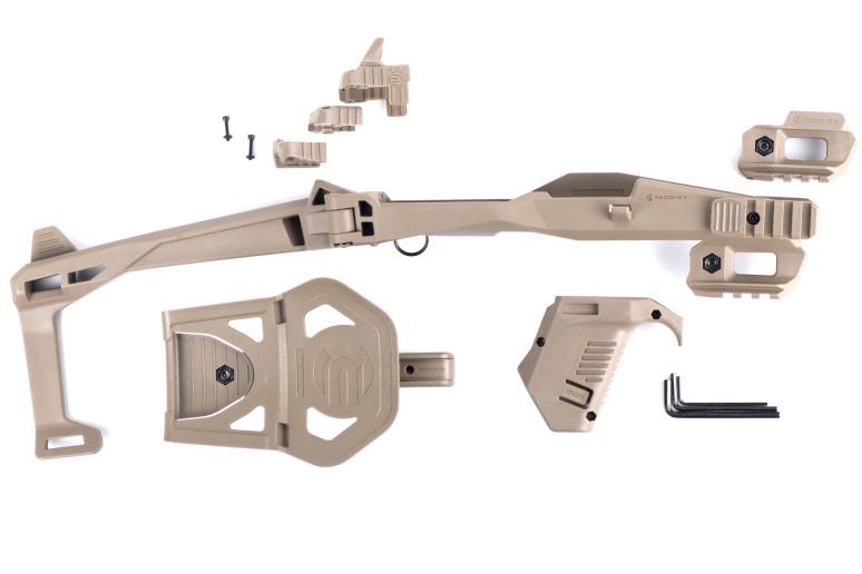 多数メーカー対応モデル RT 2020 Nタイプ グロック G 17 19対応 スタビライザー カービンキット TAN