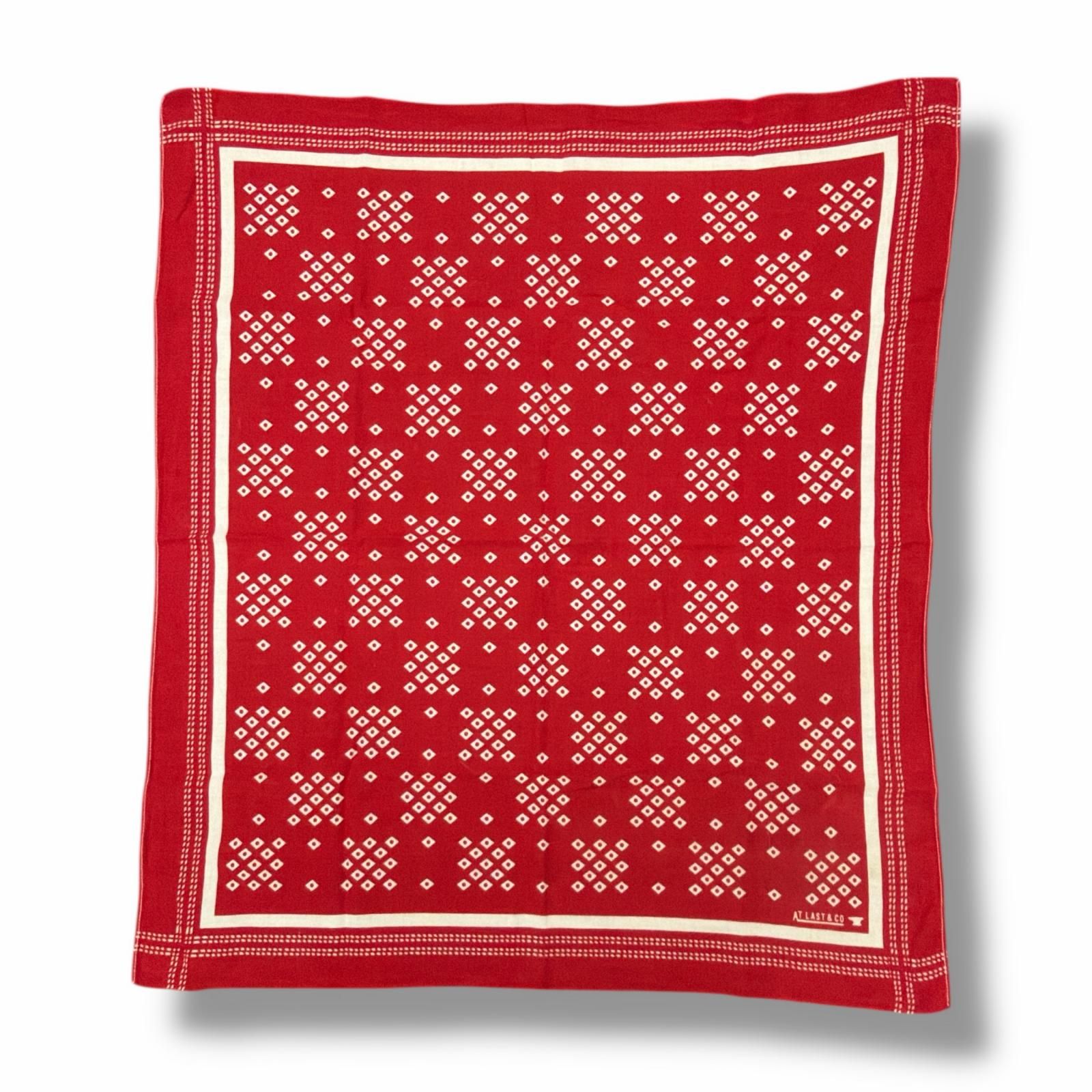 AtLast&Co アットラスト　バンダナ At Last ＆ Co バンダナ 手ぬぐい アットラスト レッド F （3532M