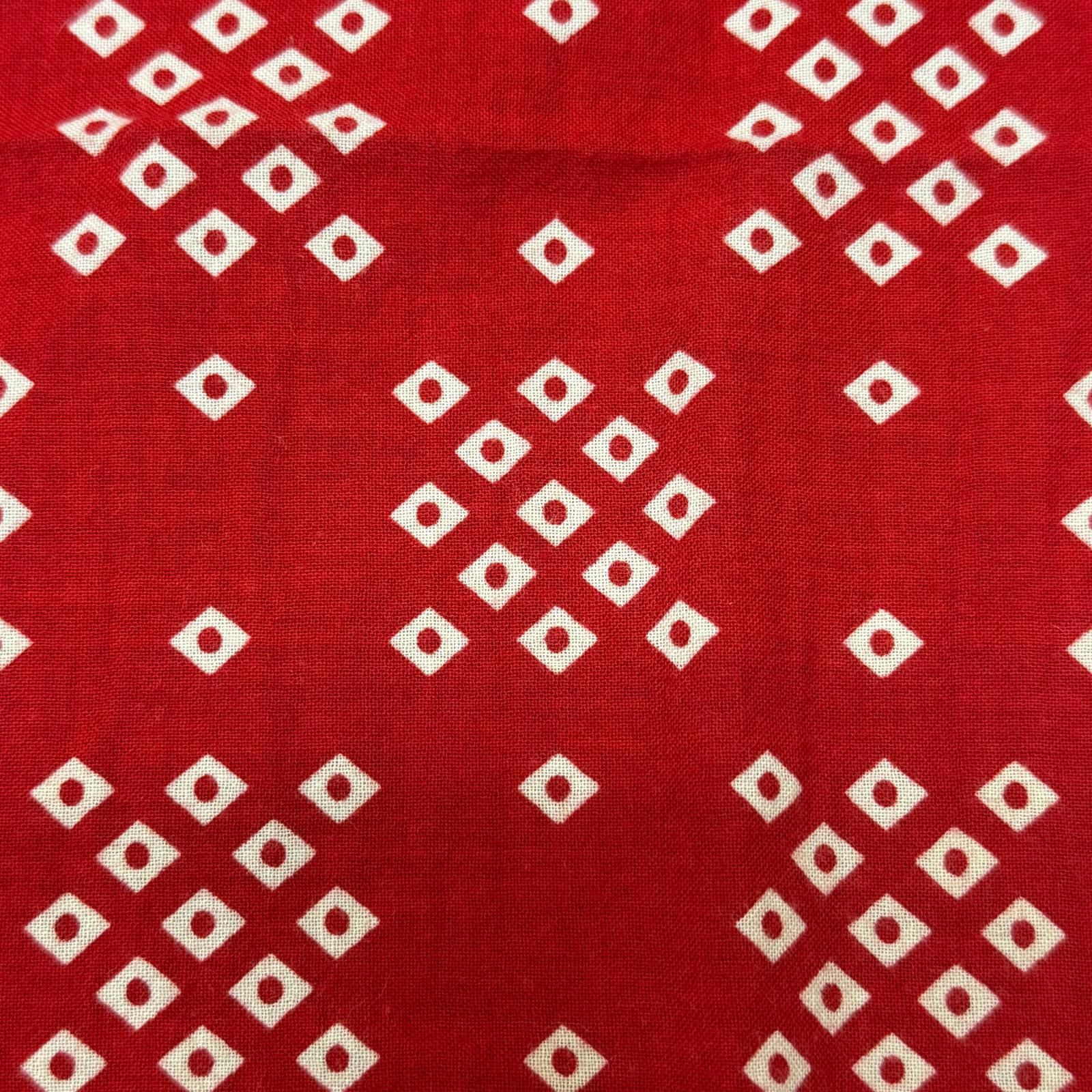 At Last ＆ Co バンダナ 手ぬぐい アットラスト レッド F （3532M