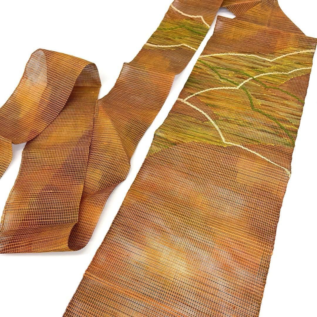 着物と帯 時流 SN 25957 s 正絹 八寸夏名古屋帯 羅