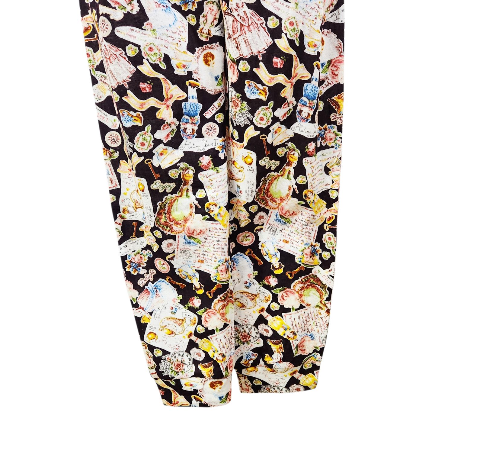 鴨居羊子TUNICのパジャマ　長袖長ズボン　80接結　新品未使用 鴨居羊子パジャマ 新品未使用‼️TUNIC 長袖 半開パジャマ 60接結レース