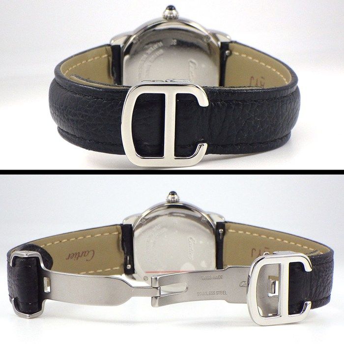 カルティエ Cartier 腕時計 ロンド ソロ SM W6700155 サンドブラスト