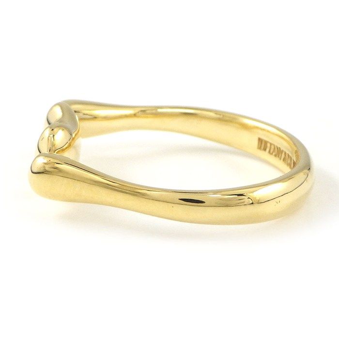 ティファニー Tiffany & Co. リング ビーン デザイン ビーンズ K18YG