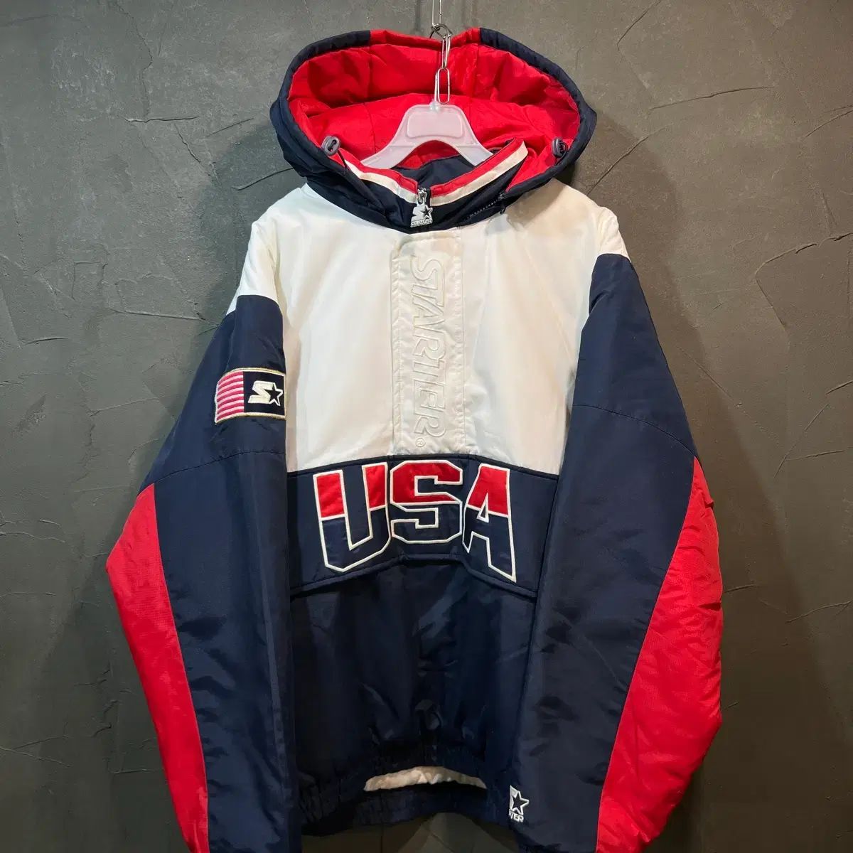 XL スターター STARTER USA オールドスクール アノラック アウター