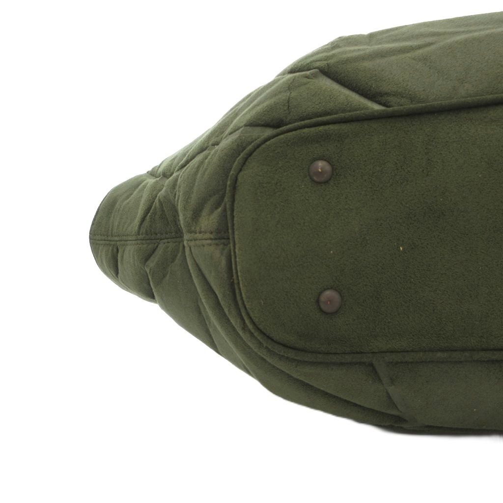 イッセイミヤケ ISSEY MIYAKE ハンドバッグ フェイクスエード 立体加工  