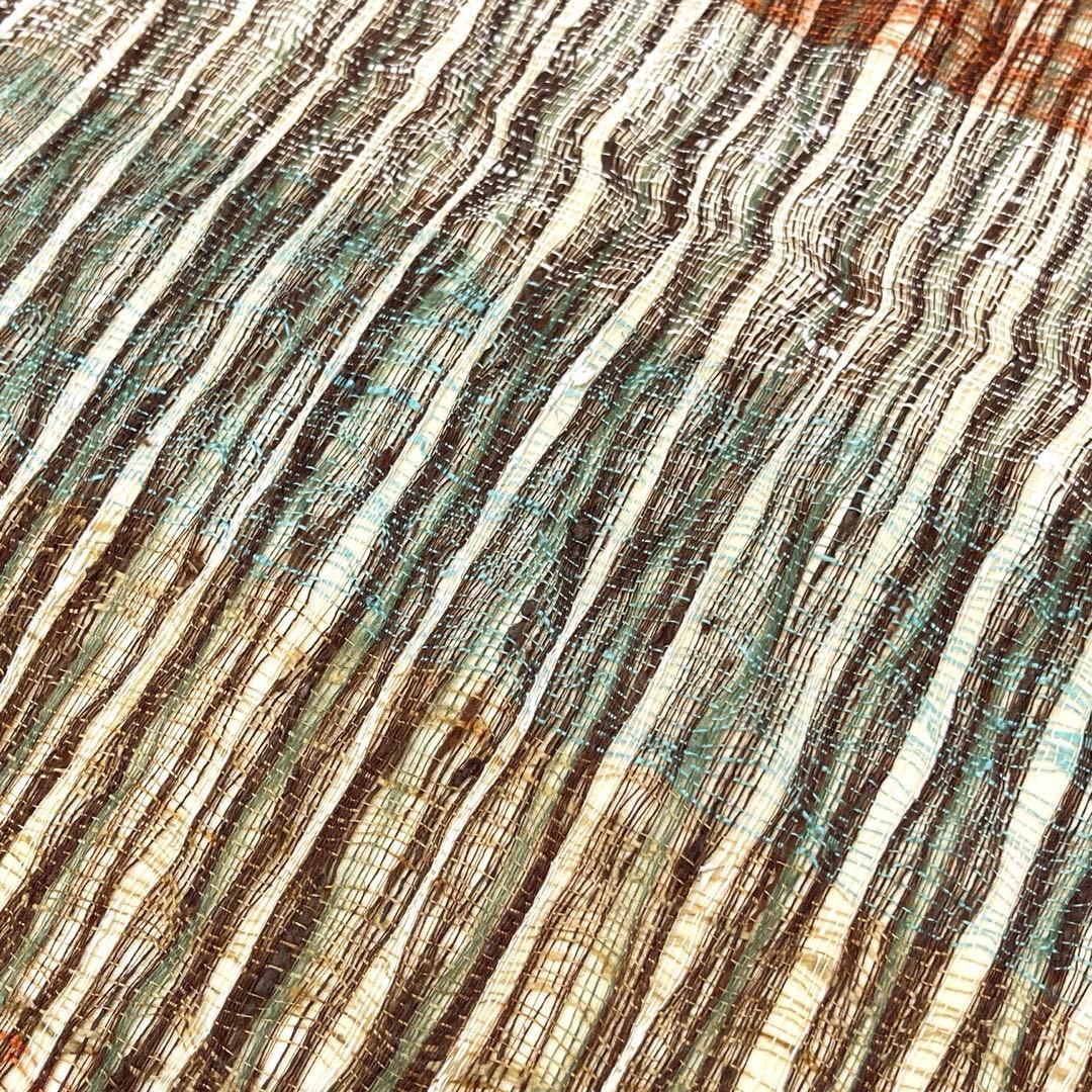 着物と帯 時流】SF25953s◇正絹 夏袋帯◇紗紬 帯芯入 全通 美品 - メルカリ