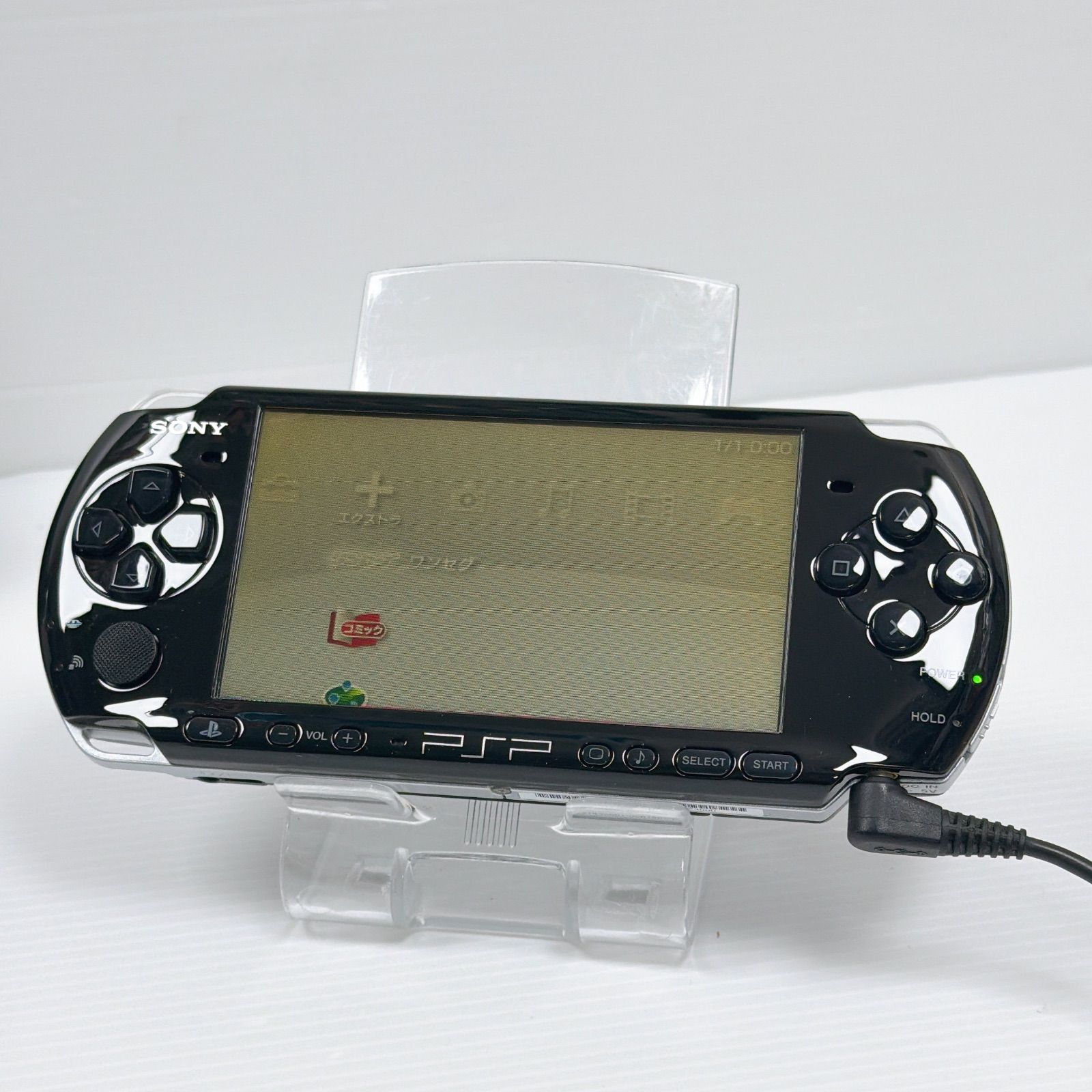  PSP 3000 ピアノブラック 画面 遊べるセット FW 6 61 後期型モデル ソニー プレイステーション ポータブル SONY PlayStation Portable 本体(PSP) プレイステーションポータブル(PSP)