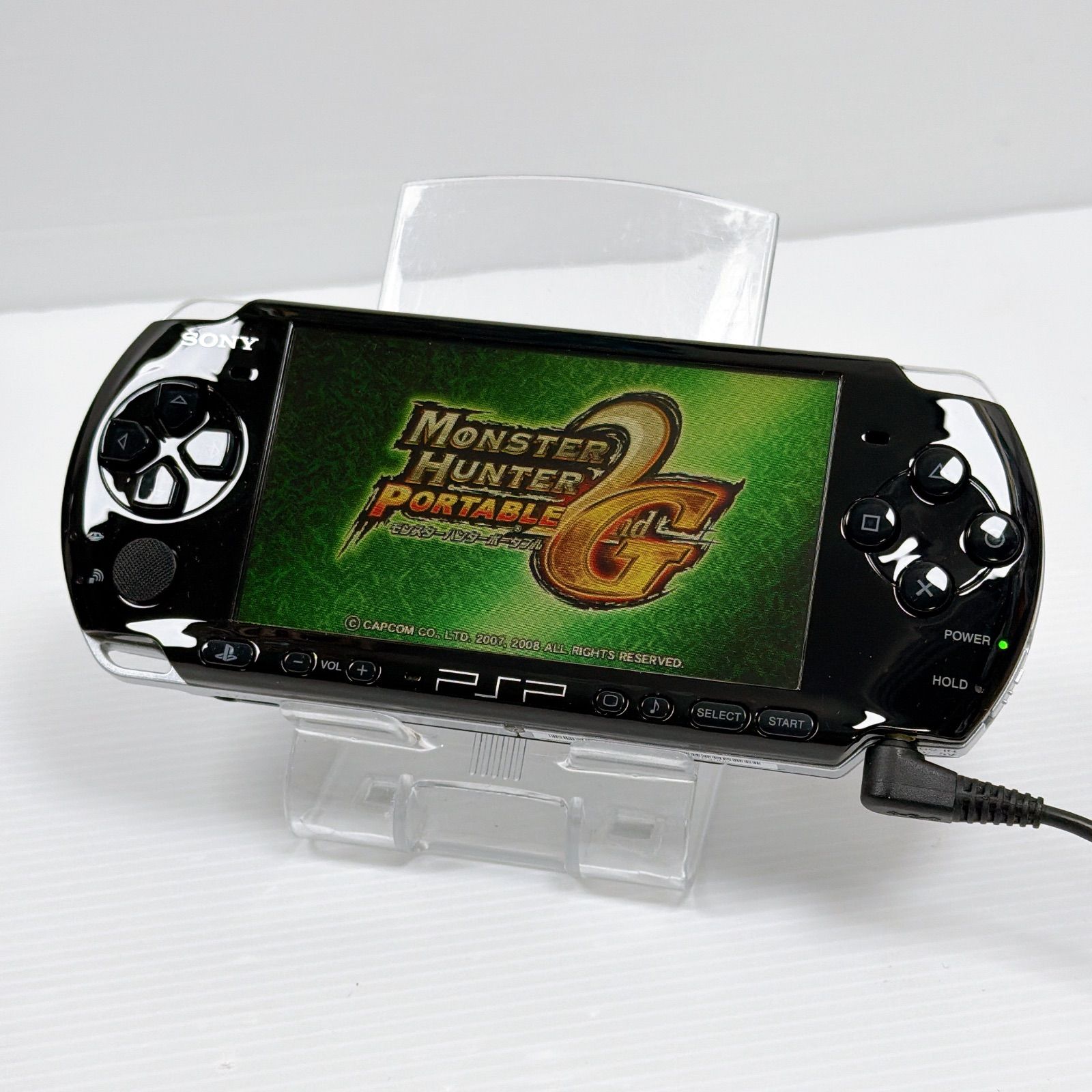 PSP 3000 ピアノブラック 画面 遊べるセット FW 6.61 後期型モデル ソニー プレイステーション ポータブル SONY PlayStation Portable