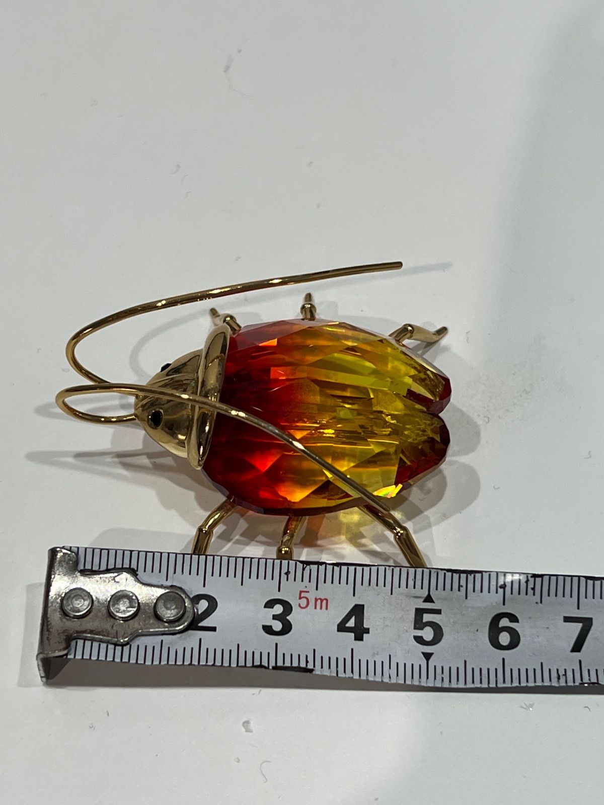 希少 ダニエル・スワロフスキー 昆虫 オブジェ・置物 - メルカリ