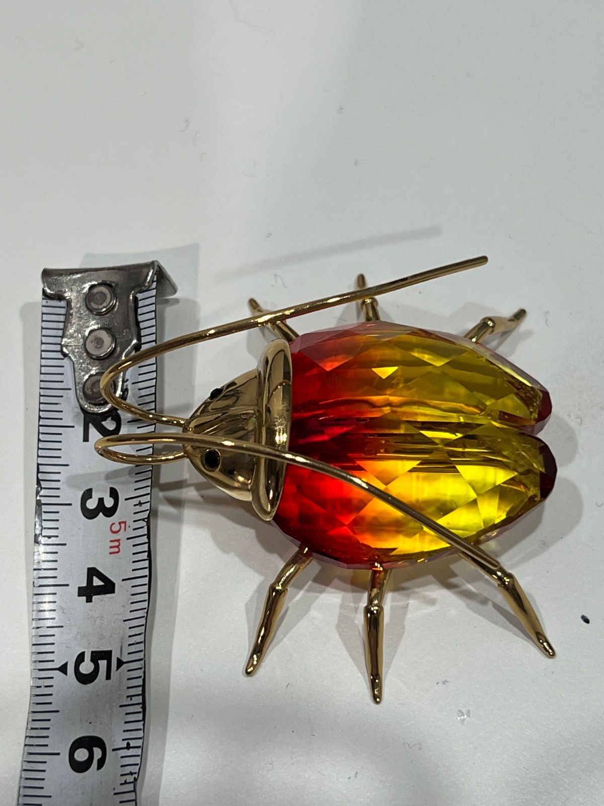 希少 ダニエル・スワロフスキー 昆虫 オブジェ・置物 - メルカリ