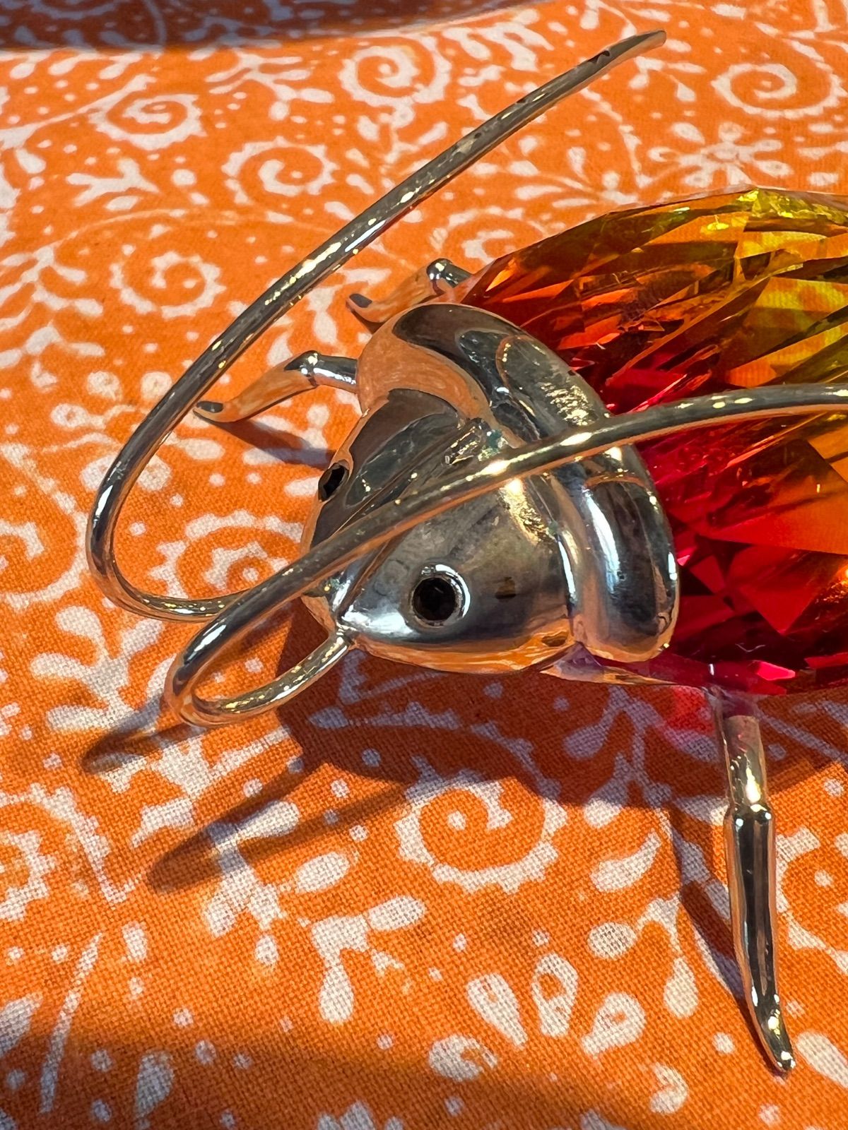 希少 ダニエル・スワロフスキー 昆虫 オブジェ・置物 - メルカリ